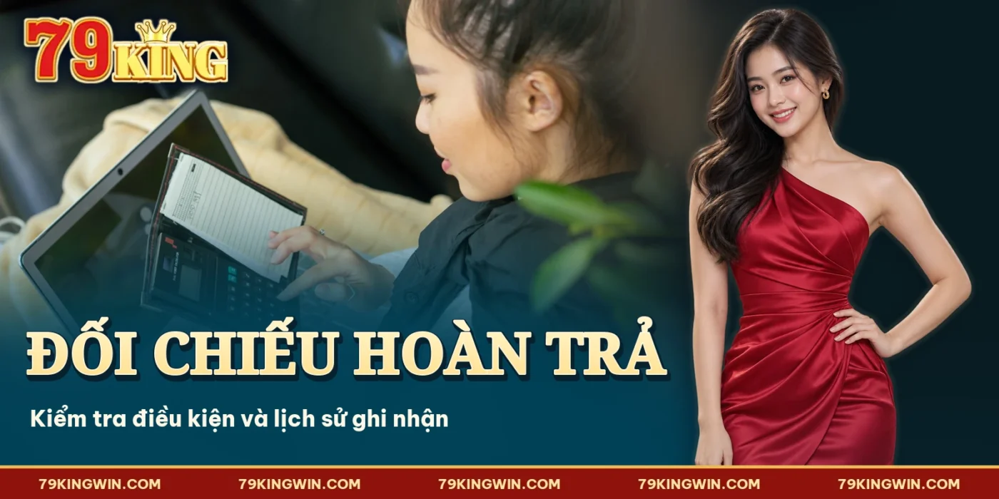 Khuyến Mãi Hoàn Trả 79King – Chính Sách Cashback Minh Bạch 2026 3 Minh họa người dùng đối chiếu thông tin trên máy tính và máy tính bảng
